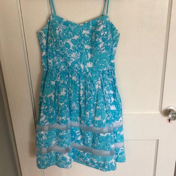 Blue Lilly Pulitzer Dress - Picture 1 of 4